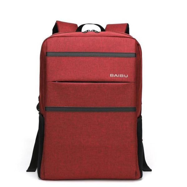 New Outdoor Anti-Thief school Backpack Multifunctional Waterproof 15.6 inch Laptop USB Charging Travel Bag