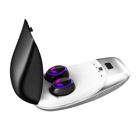 New TWS Bluetooth Wireless Earbuds 6D Stereo Noise Cancelling Earphones Gaming Headset For Android iPhone