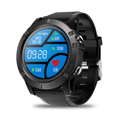 New Rugged Outdoor Smart Sport Watch Fitness Heart Rate Monitor Tracker Smartwatch For Android iPhones