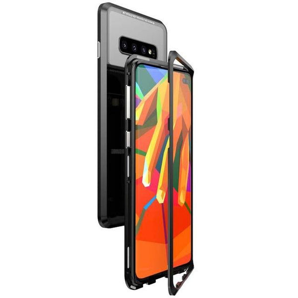 New Magnetic Phone Case Frame Cover Aluminum Metal Bumper Phone Case Coque For Samsung Galaxy S23 Plus Ultra Series