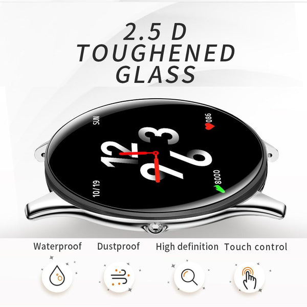New Waterproof Bluetooth Smart Watch Heart Rate Blood Pressure Touch Screen Smartwatch For Android IOS