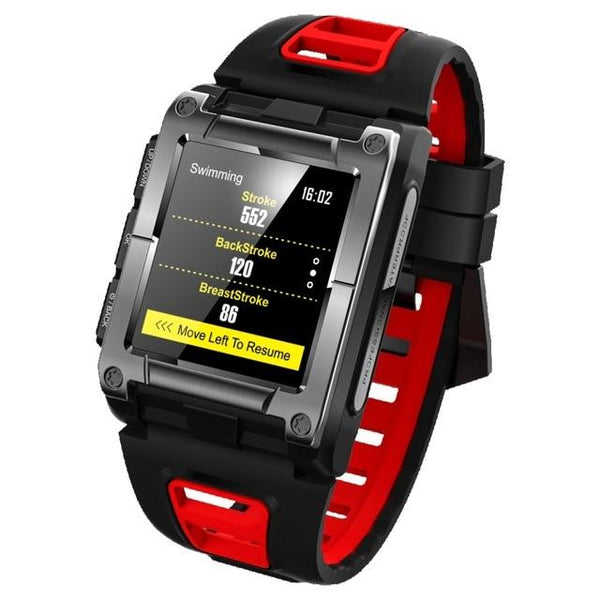 New IP68 Waterproof GPS Compass Bluetooth Smart Watch Heart Rate Monitor For iPhone Android
