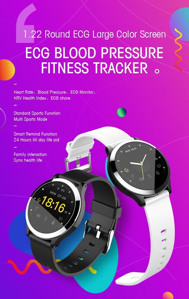 New Smart Watch Waterproof Blood Pressure Heart Rate Monitor Multi-Sport Mode Fitness Smartwatch