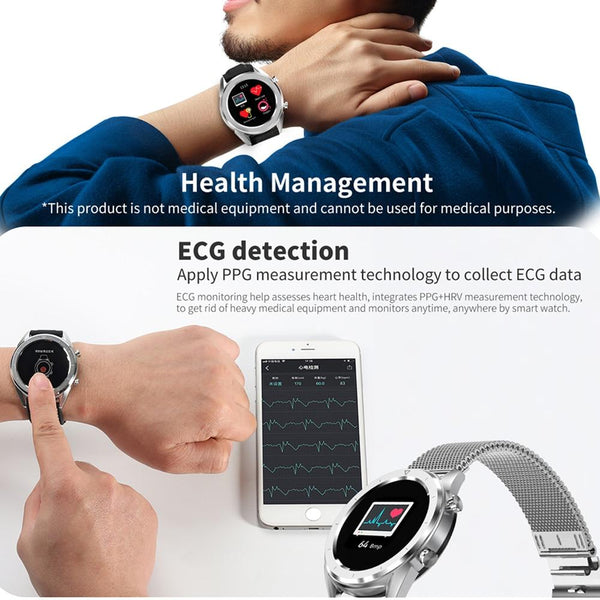 New IP68 Waterproof Smart Watch Heart Rate Monitor Fitness Tracker Wristband For iPhone Android