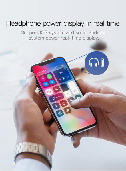 New TWS Wireless Bluetooth 5.0 Earphones Sport HIfI Headphones Ear Pods Wireless Headset Ear Hooks For iPhone Android