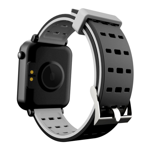 New Compact Heart Rate Monitor Smart Watch Waterproof Bluetooth Touch Screen Smart Watch For Android iOS