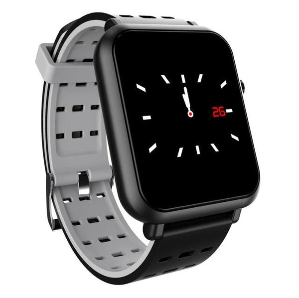 New Compact Heart Rate Monitor Smart Watch Waterproof Bluetooth Touch Screen Smart Watch For Android iOS