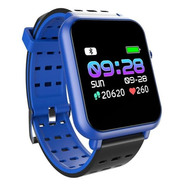 New Compact Heart Rate Monitor Smart Watch Waterproof Bluetooth Touch Screen Smart Watch For Android iOS