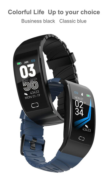 New Fitness Bracelet IP68 Waterproof Heart Rate Monitoring Fitness Tracker Smartwatch For Android iPhones