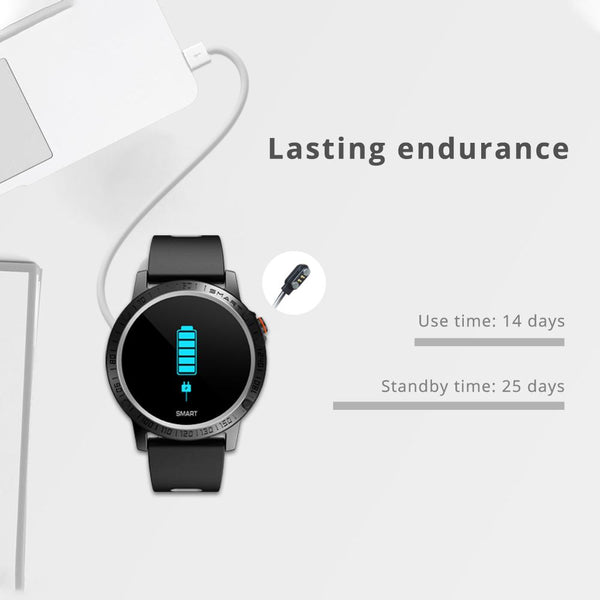 New Full Color UI Smart Band Bracelet IP68 Waterproof Smart Watch HR Blood Pressure Fitness Tracker For iPhone Android