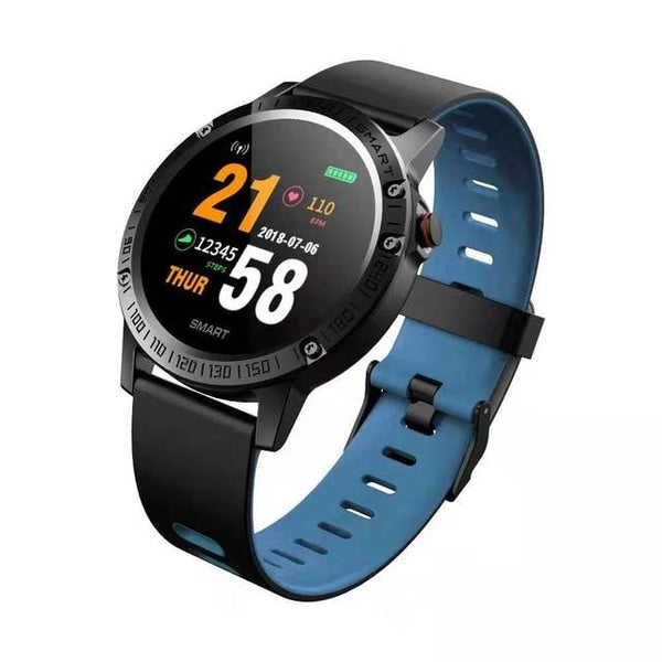 New Full Color UI Smart Band Bracelet IP68 Waterproof Smart Watch HR Blood Pressure Fitness Tracker For iPhone Android