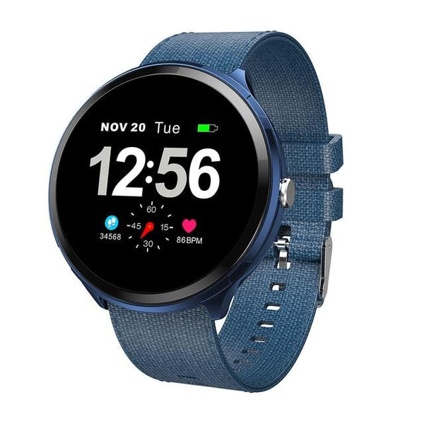 New Splash-Proof Toughened glass Smart Band Fashion Fitness Tracker Blood Oxygen Smartwatch For Men Women