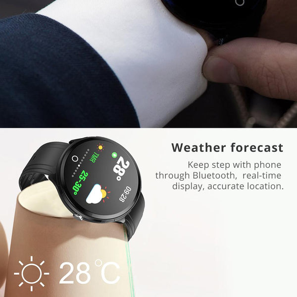 New Splash-Proof Toughened glass Smart Band Fashion Fitness Tracker Blood Oxygen Smartwatch For Men Women