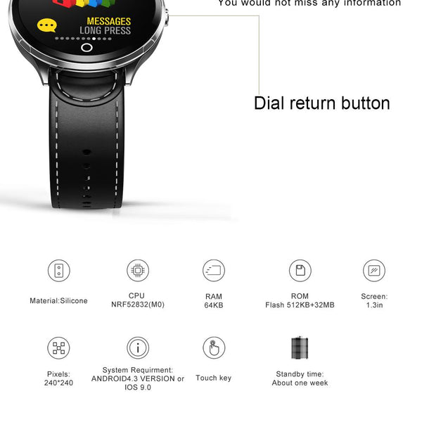 New Splash-Proof Toughened glass Smart Band Fashion Fitness Tracker Blood Oxygen Smartwatch For Men Women