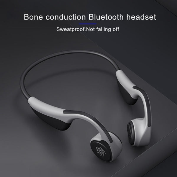 New Bluetooth 5.0 Bone Conduction Wireless Sports Earphones Handsfree Waterproof Earbuds Headset