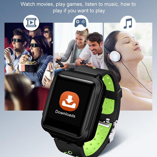 New 4G Android GPS Quad Core Bluetooth Wifi Sport Smartwatch With Camera For iPhone Android