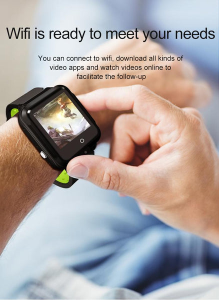 New 4G Android GPS Quad Core Bluetooth Wifi Sport Smartwatch With Camera For iPhone Android