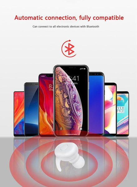 New TWS Bluetooth 5.0 Wireless Earphones Sports Earphone 3D Stereo Sound Earbud With Portable Mic And Charging box