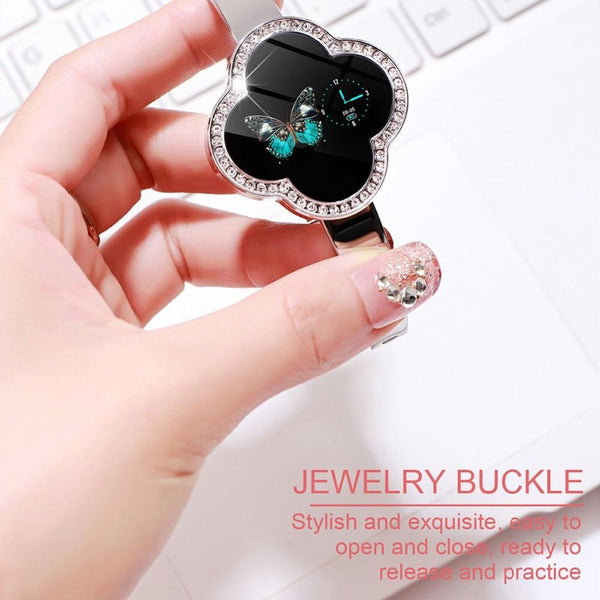 New Dynamic IP67 Waterproof Heart Rate Blood Pressure Oxygen Smart Watch Bracelet For Android iPhone