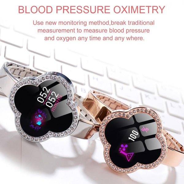 New Dynamic IP67 Waterproof Heart Rate Blood Pressure Oxygen Smart Watch Bracelet For Android iPhone