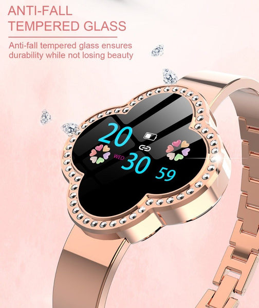 New Dynamic IP67 Waterproof Heart Rate Blood Pressure Oxygen Smart Watch Bracelet For Android iPhone