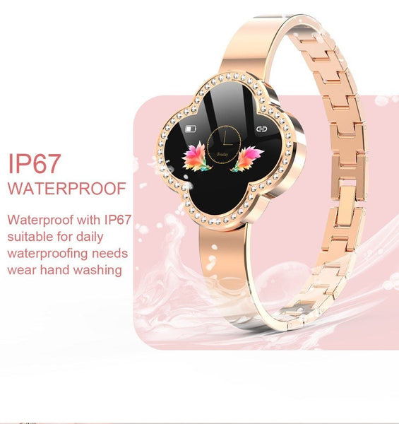 New Dynamic IP67 Waterproof Heart Rate Blood Pressure Oxygen Smart Watch Bracelet For Android iPhone