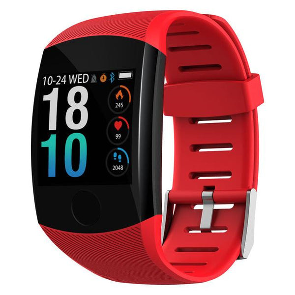 New 1.3'' Touchscreen Smart Wristband Heart Rate Blood Pressure Pedometer Waterproof Fitness Tracker For Android iPhone