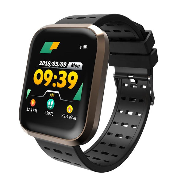 New Multi-Sport Heart Rate Blood Pressure Blood Oxygen Monitor Fitness Sport Smartwatch For Men Women