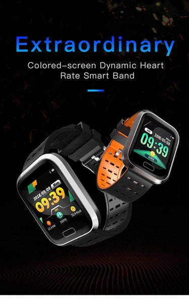New Multi-Sport Heart Rate Blood Pressure Blood Oxygen Monitor Fitness Sport Smartwatch For Men Women
