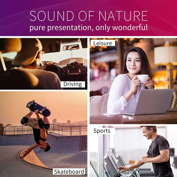 New Wireless Stereo Bluetooth 5.0 In-Ear Earbuds HIFI Sound With 2000mAh Charging Box For IOS Android