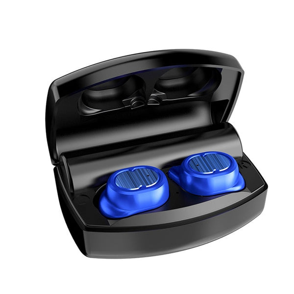New True Wireless Bluetooth Waterproof Sport Stereo Earphones Headset Earbuds For iPhone Samsung Xiaomi