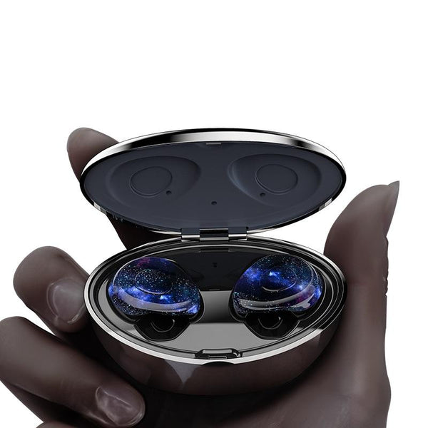 New TWS Graphene Bluetooth HiFi Stereo Auto Pairing Bilateral Call Wireless Earphone Headset With Charging Box