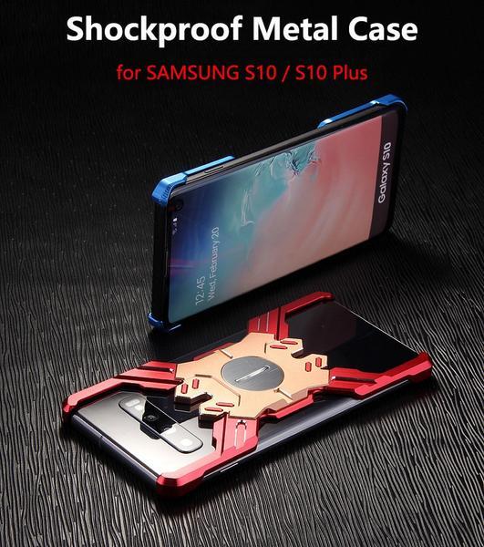New Super Light Metallic X-Shaped Protective Bumper Phone Case For Samsung Galaxy S10 iPhone 11 Pro Max Series