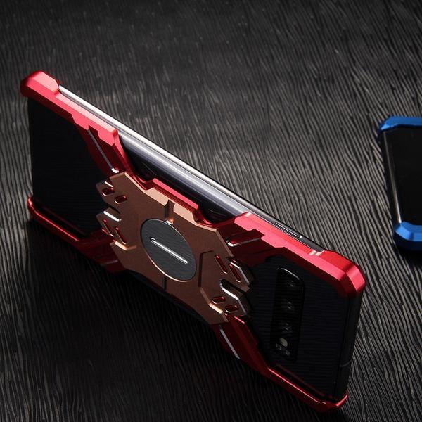 New Super Light Metallic X-Shaped Protective Bumper Phone Case For Samsung Galaxy S10 iPhone 11 Pro Max Series