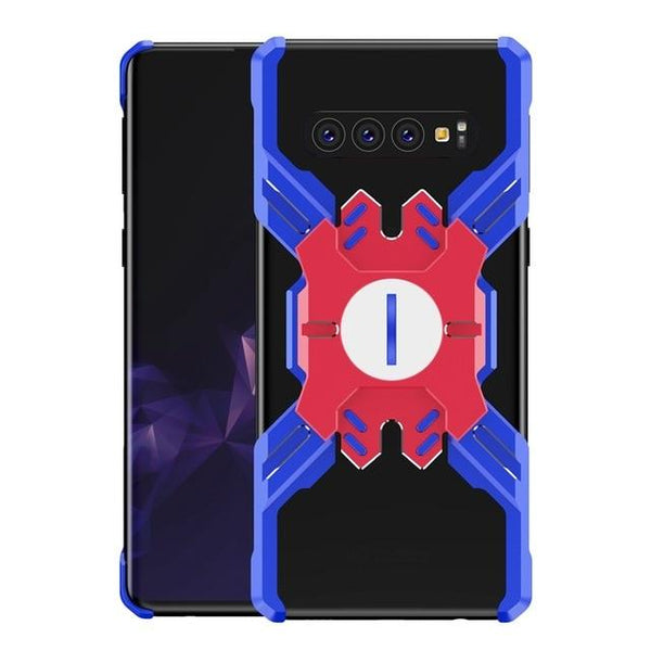 New Super Light Metallic X-Shaped Protective Bumper Phone Case For Samsung Galaxy S10 iPhone 11 Pro Max Series