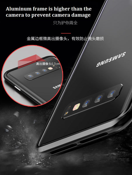 New Luxury Coque Shockproof Metal Aluminum Frame Bumper Case For Samsung Galaxy S10 Lite S10e