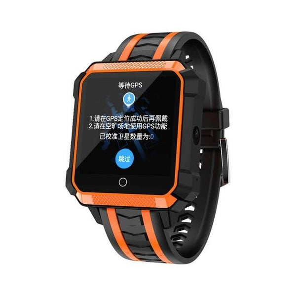 New Rugged Outdoor Waterproof GPS Android Wear 4G WIFI Bluetooth Sport Smartwatch For Android iPhone