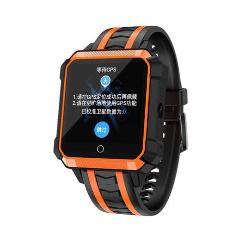 New Rugged Outdoor Waterproof GPS Android Wear 4G WIFI Bluetooth Sport Smartwatch For Android iPhone