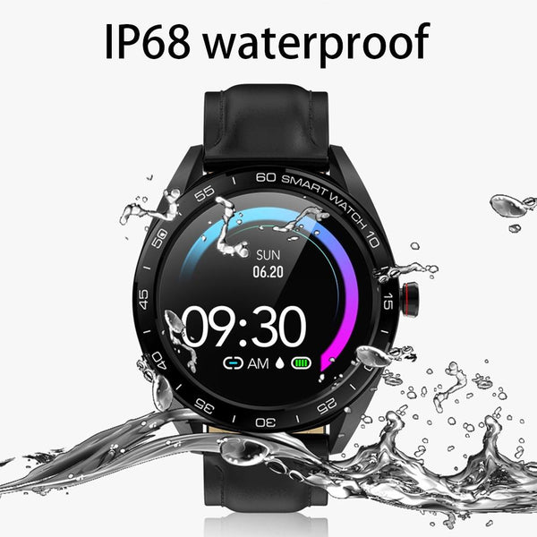 New 1.3" IP68 Waterproof Bluetooth Heart Rate Monitor Fitness Tracker Sport Smartwatch For Android iOS