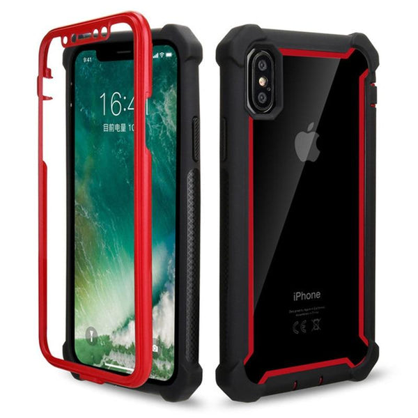 New High Quality Transparent Hybrid Rugged Anti-Shock Cover Case For iPhone X XS MAX XR