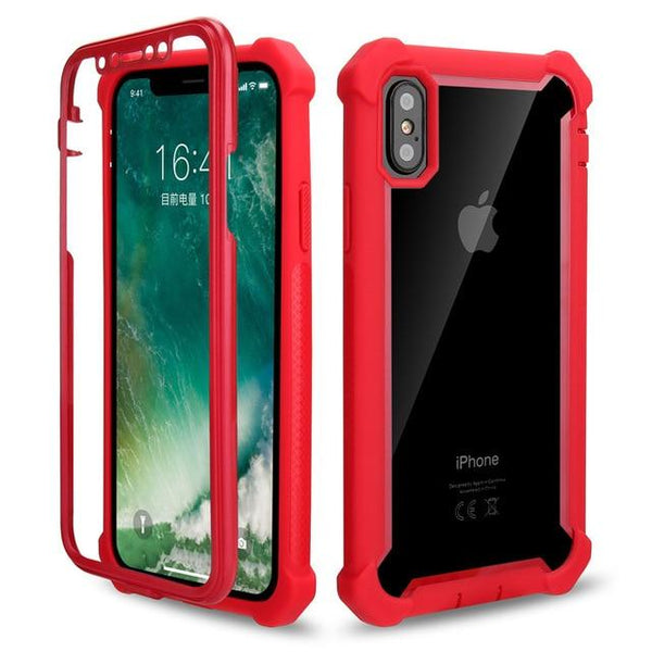 New High Quality Transparent Hybrid Rugged Anti-Shock Cover Case For iPhone X XS MAX XR