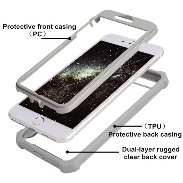 New High Quality Transparent Hybrid Rugged Anti-Shock Cover Case For iPhone X XS MAX XR