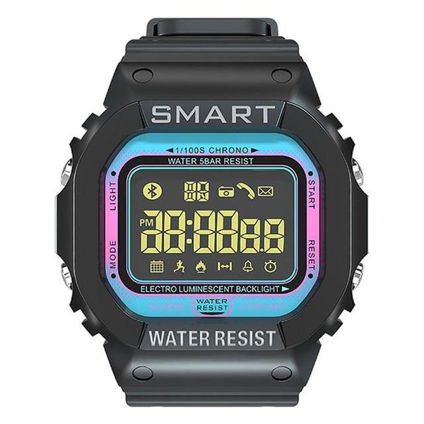 New Waterproof Rugged Sport Pedometer Digital Fitness Tracker Smartwatch For iPhone Android
