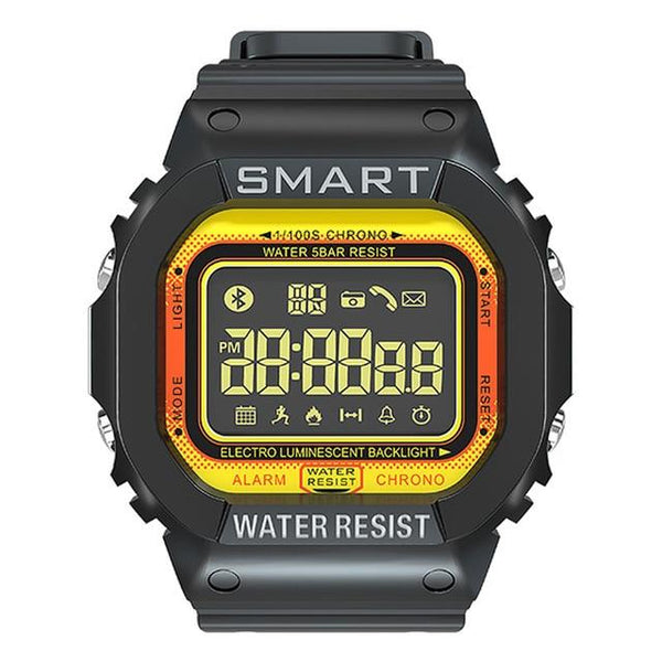 New Waterproof Rugged Sport Pedometer Digital Fitness Tracker Smartwatch For iPhone Android