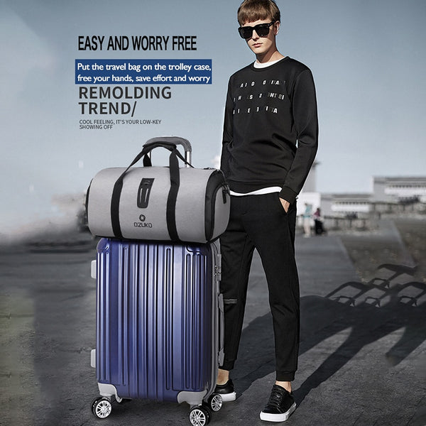 New Suit Storage Large Capacity Travel Hand Bag Multifunction Water Repellant Mochila Backpack With Shoe Pocket