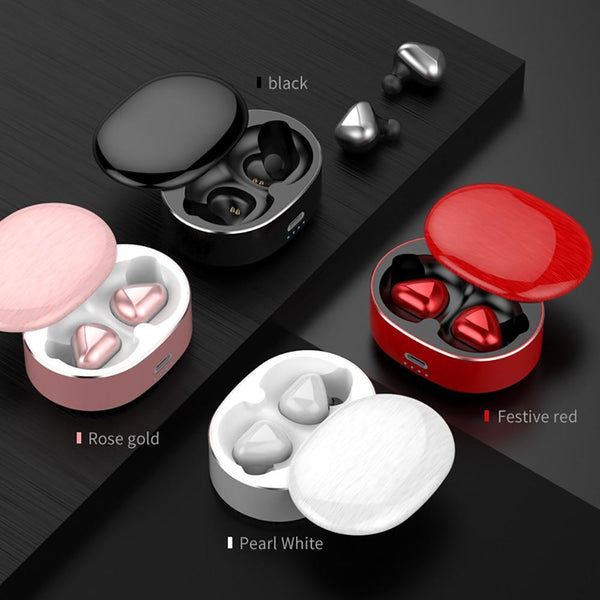 New HiFi 6D Stereo Bluetooth 5.0 TWS Wireless Headphones Earphones IPX6 Waterproof Headse Earphones