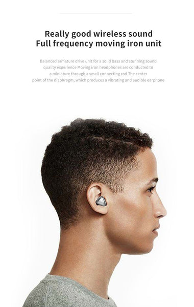 New HiFi 6D Stereo Bluetooth 5.0 TWS Wireless Headphones Earphones IPX6 Waterproof Headse Earphones