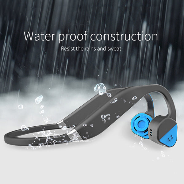 New IP55 Waterproof Wireless Bluetooth Headphones Outdoor Sport Headset  Earphones With Mic For iPhone Samsung Xiaomi