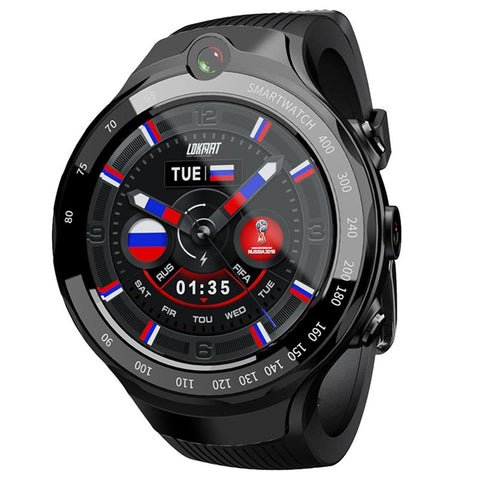 New 4G WIFI AMOLED Clock Screen Fitness Tracker Pedometer Sport Digital GPS Smartwatch For iPhone Android