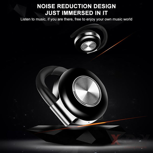 New TWS Wireless Headphones Stereo Bluetooth 5.0 Earphone Ear Hook Noise Cancelling Headset With Microphone